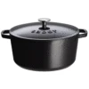 Gietijzeren Pot 4,4 L, Zwart -Keukenbenodigdheden sabor cast iron pot 44 l 15