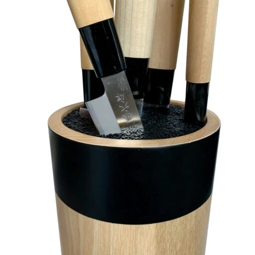 Satake Houcho Flexible Knife Block Ø13 Cm, Birch -Keukenbenodigdheden satake houcho flexible knife block 13 cm birch 3