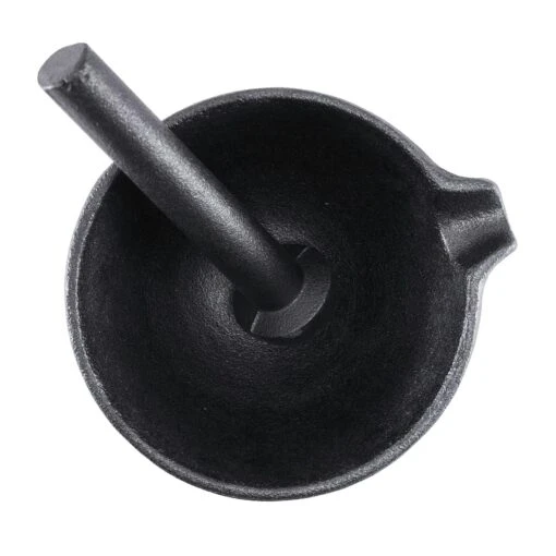 Satake Nabe Mortar With Pestle, Black -Keukenbenodigdheden satake nabe mortar with pestle black 4