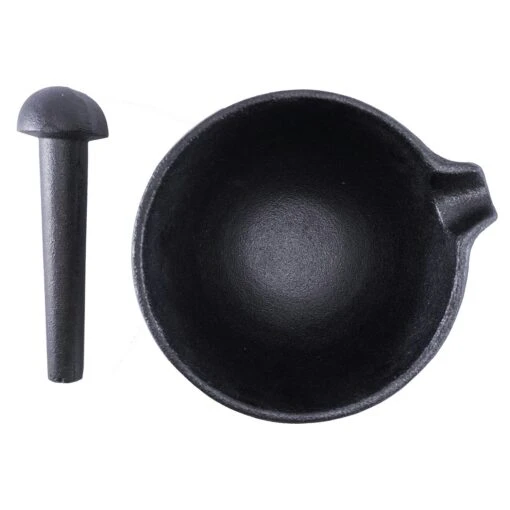 Satake Nabe Mortar With Pestle, Black -Keukenbenodigdheden satake nabe mortar with pestle black 5