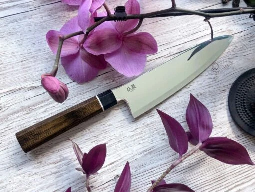 Gin'Iro Gyuto Koksmes, 20 Cm -Keukenbenodigdheden senzo giniro gyuto koksmes 20 cm 4