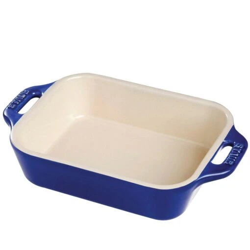 Staub Gratin Dish, Small, Dark Blue -Keukenbenodigdheden staub gratin dish dark blue 0