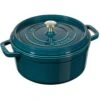 Staub Cocotte Rond 26 Cm 5,2 L, Petrolblauw -Keukenbenodigdheden staub la mer rund gryta 24 cm petroleum bla 38 l 6