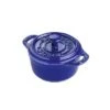 Staub Round Ceramic Casserole 20 Cl, Dark Blue -Keukenbenodigdheden staub round ceramic casserole 20 cl dark blue 0