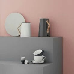 Stelton Emma Elektrische Waterkoker 1,2 L, Grijs -Keukenbenodigdheden stelton emma electric kettle 12 l 23