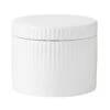 Stelton Pleat Salt Cellar, White -Keukenbenodigdheden stelton pleat salt cellar white 0