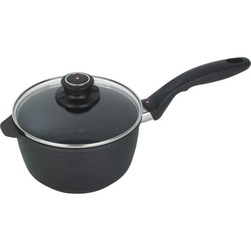 XD Steelpan Met Glazen Deksel Inductie, 18 Cm -Keukenbenodigdheden swiss diamond xd sauce pan w lid 7 induktion 1