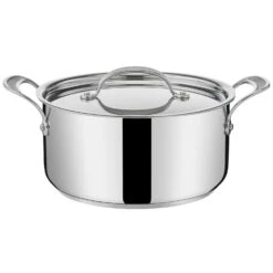 Tefal Jamie Oliver Cook's Classic Pot Roestvrij Staal, 24 Cm / 5,2 L -Keukenbenodigdheden tefal jamie oliver cooks classic pot roestvrij staal 14