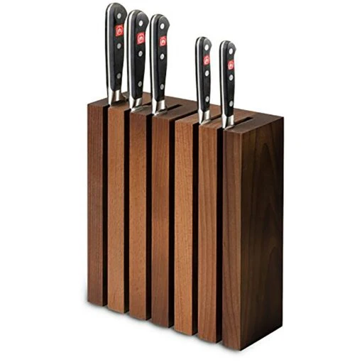 Wüsthof Messenblok 6 Messen -Keukenbenodigdheden wusthof magnetic knife block in thermo treated book 337 12