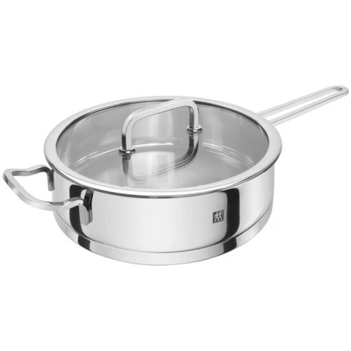 Zwilling Moment S Saute Pan With Glass Lid Ø24x10 Cm -Keukenbenodigdheden zwilling moment s saute pan with glass lid 24x10 cm 0